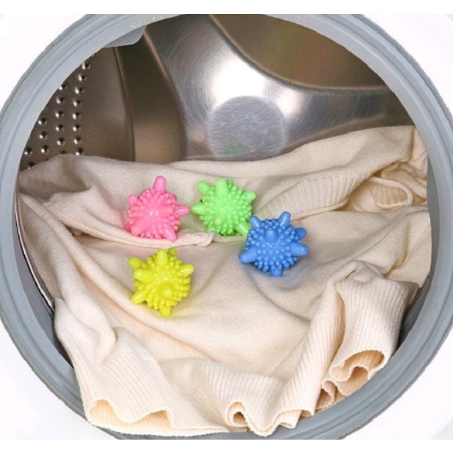 Washing Ball Magic Bola Laundry Silikon Bola Pembersih Mesin Suci Baju Bersih