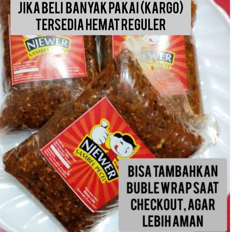 

S27 Sambel Pecel Njewer [250gram] KARGO HEMAT MURAH PRODUK KEREN ゾ
