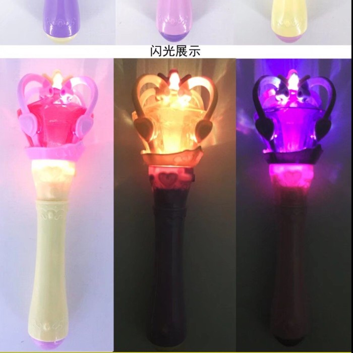 MAINAN ANAK TONGKAT PERI MAGIC MUSIC FLASH STIK LAMPU PRINCESS STICK