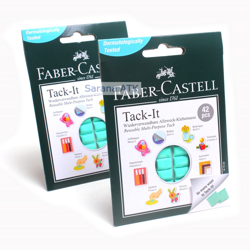 

FABER CASTELL - Tack It Reusable Multi-Purpose Tack - Isi 42 [1 PACK]