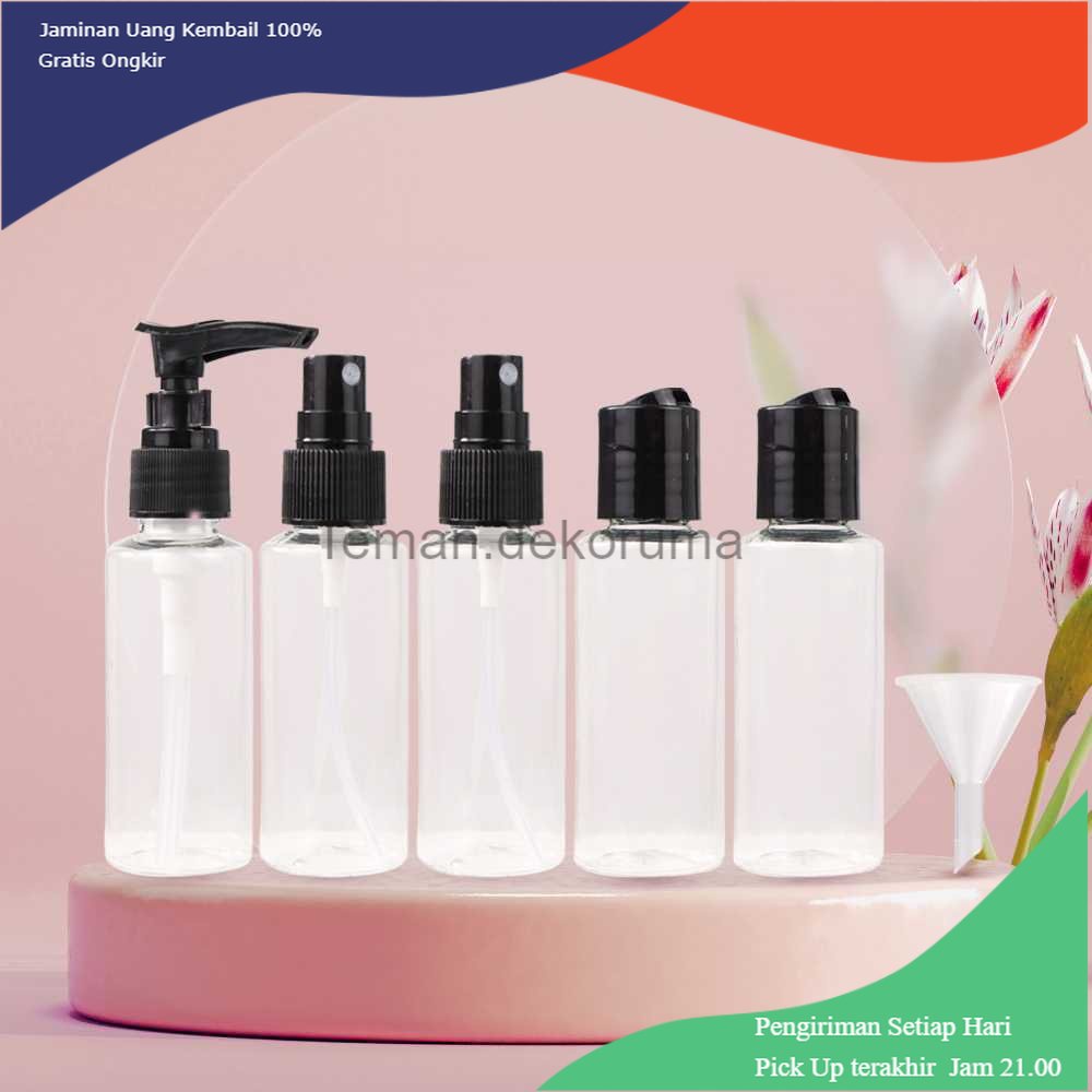 TD - TRV BEIYIN Botol Travel Size Liquid Bottle Pack 5 PCS - 1715