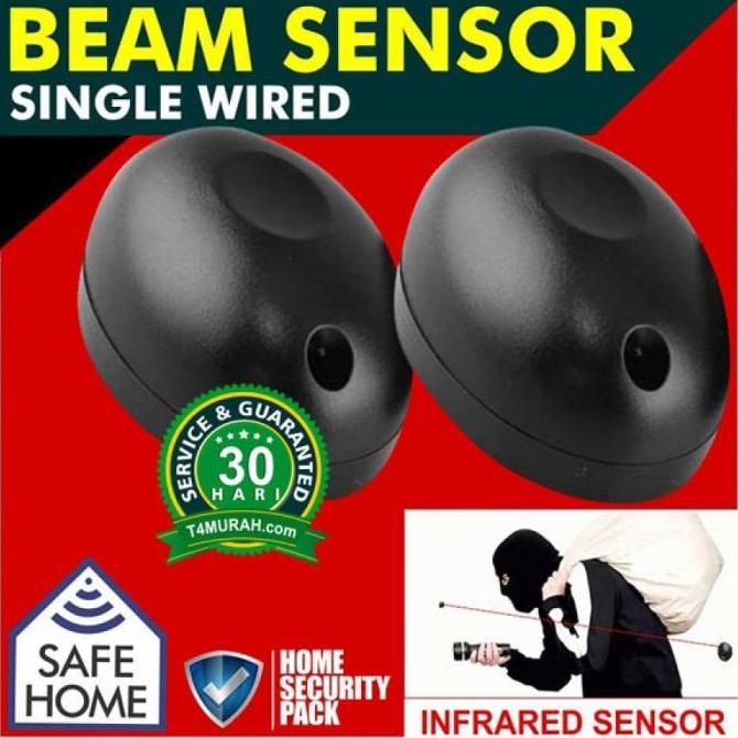 Photo beam Single Infrared Beam Sensor / Sensor Infrared Alarm rumah