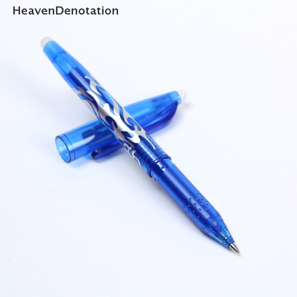 [HeavenDenotation] 4pcs/set Multi-Warna Dihapus Gel Pen 0.5mm Kawaii Pulpen Siswa Wrig Kreatif Menggambar Alat Kantor Sekolah Supply Alat Tulis HDV