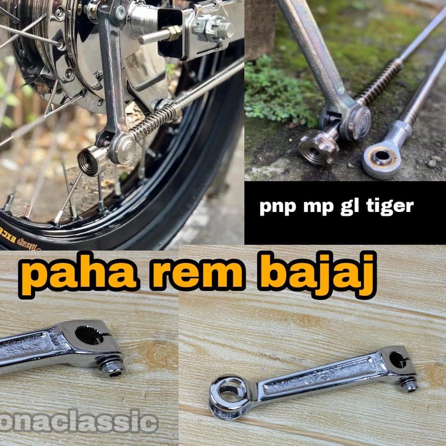 Paha Rem Bajaj Stanhub Rem Helibars Tiang Rem Helibars Pegangan Tutup Tromol Stik Rem Gantaran REM  