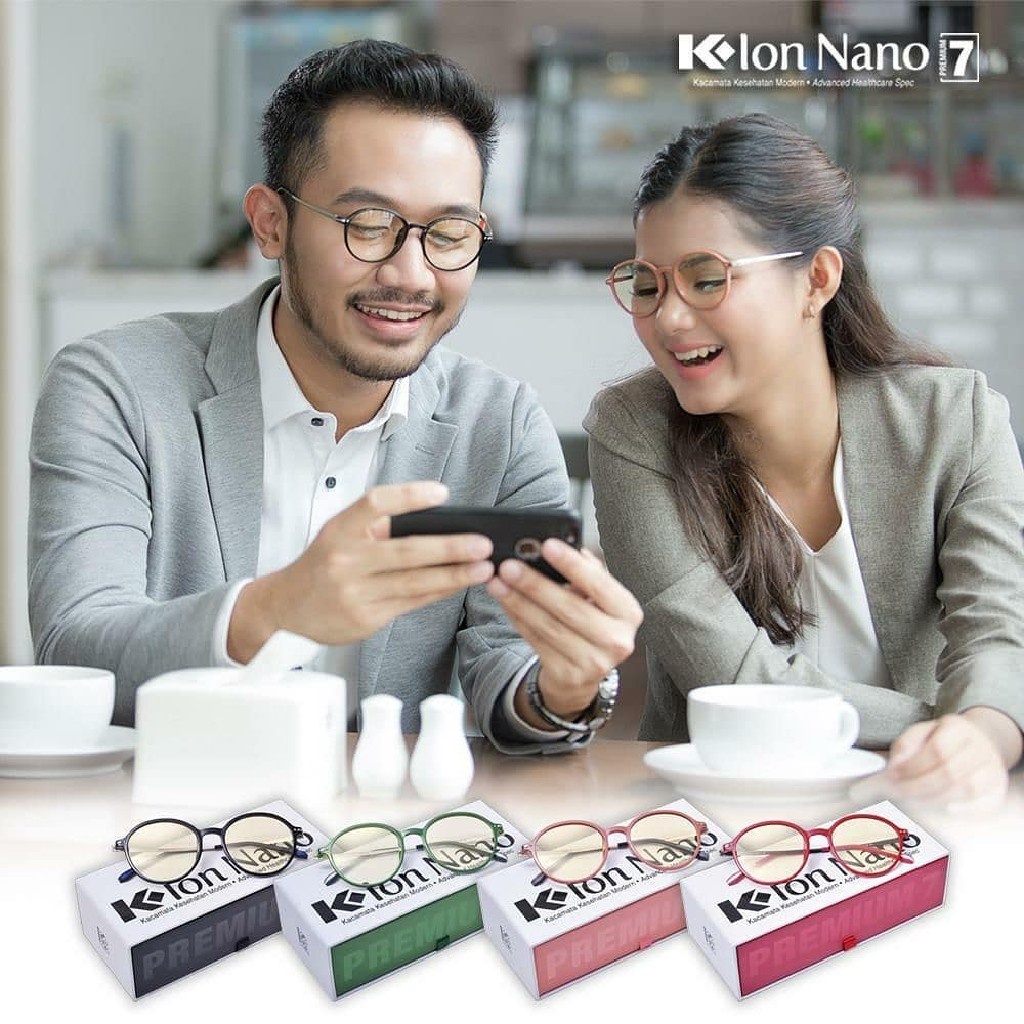 Kacamata Ion Nano  7 Original  | Kaca Mata Terapi Kesehatan Mata Minus Plus Silindris Ion Nano
