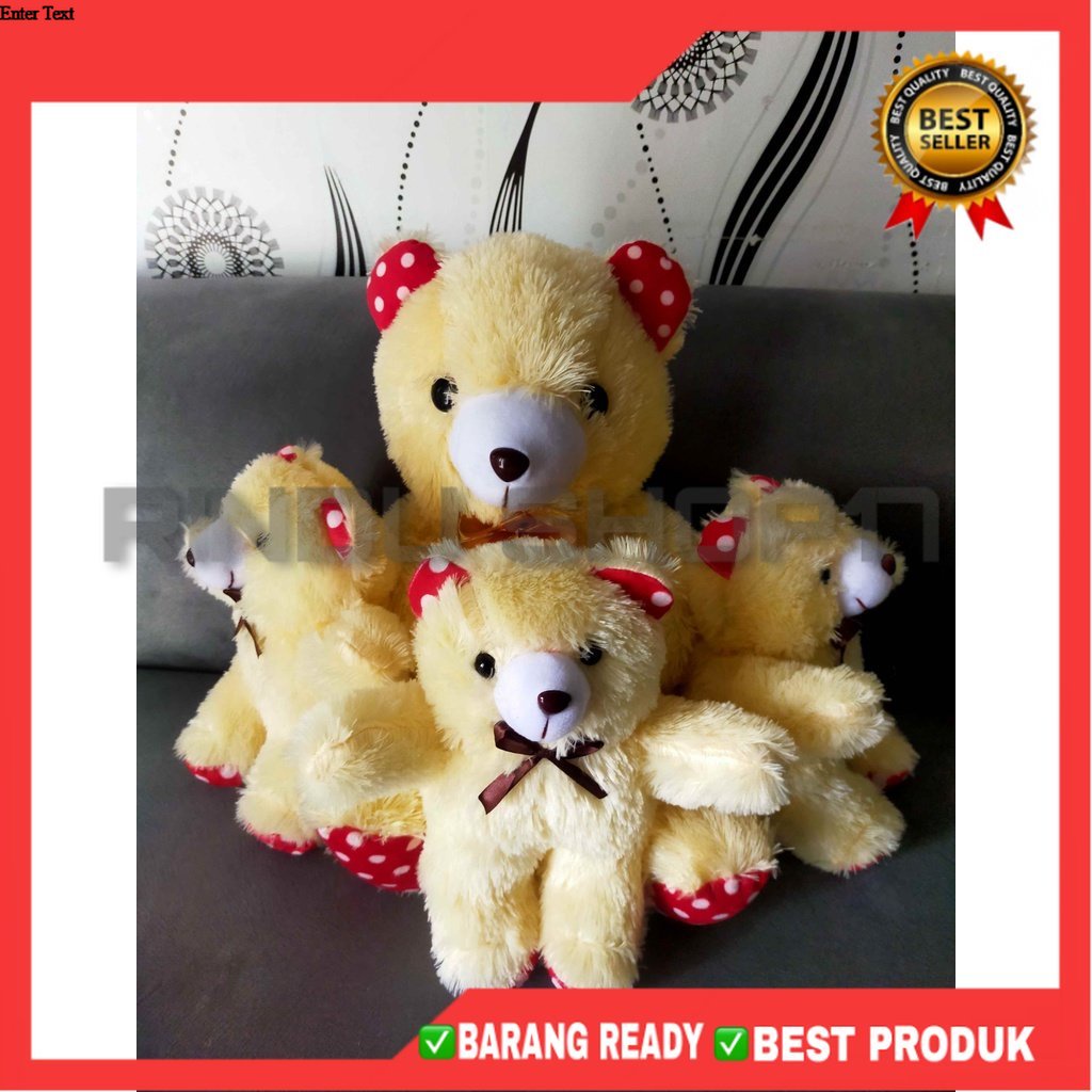 (RS)boneka beranak/teddy bear beranak/boneka lucu/boneka kekinian