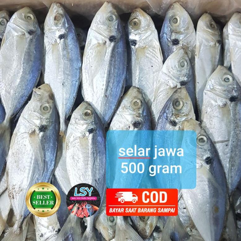 

(COD )NEW_PRODUCT ikan asin selar size jumbo 500gr