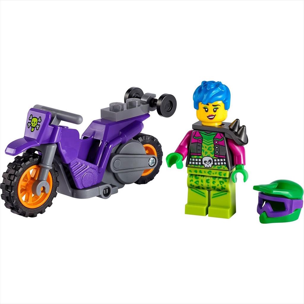 LEGO City Stuntz 60296 Wheelie Stunt Bike