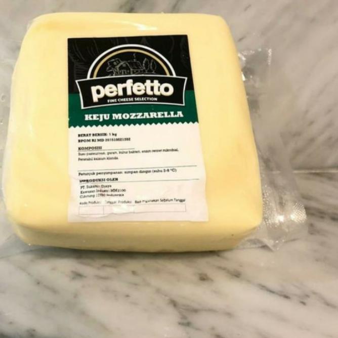

♧ Keju Mozarella Perfetto 1KG / Mozzarella Cheese perfetto 1kg ✫