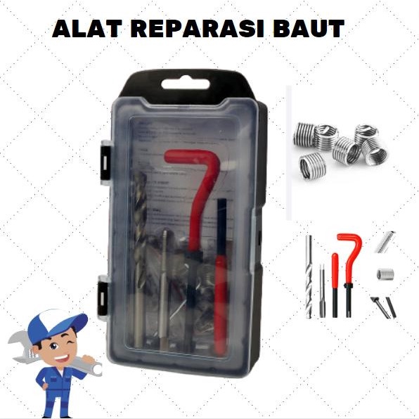 RECOIL SET/ALAT REPAIR BAUT SET 25PCS JS-C7021 /JS-C7022 / JS-C7023