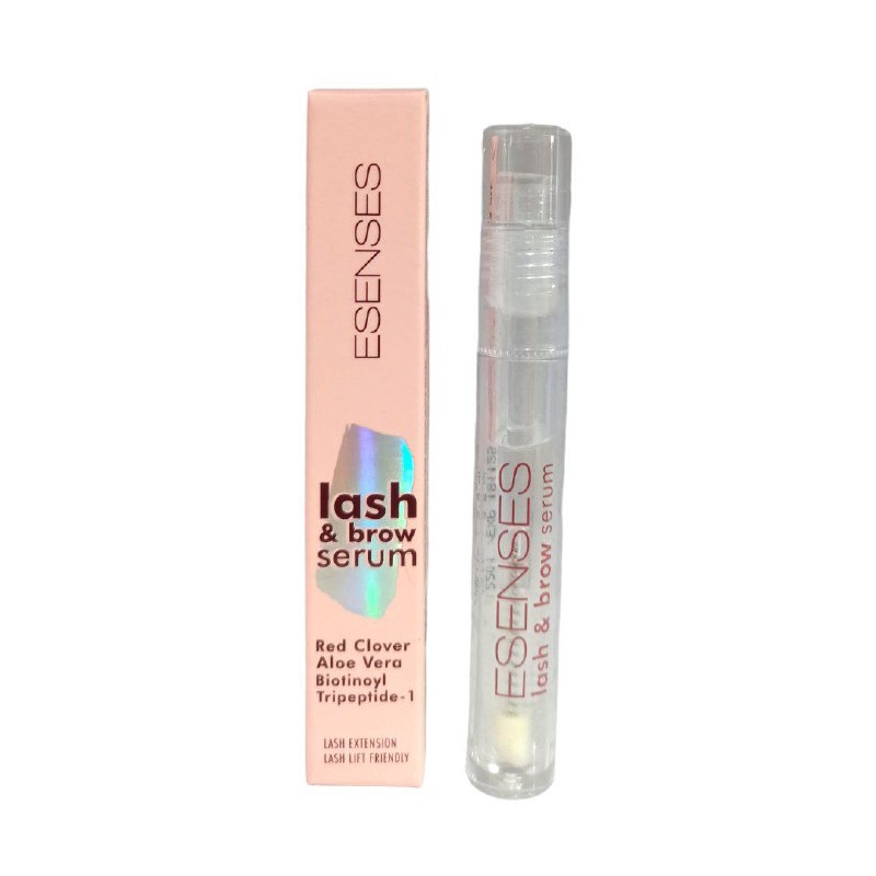 (RM) ESENSES Lash and Brow Serum With Red Clover and Aloe vera [ Menguatkan dan memanjangkan bulu mata ]- ESENSES EYELASH &amp; EYEBROW SERUM