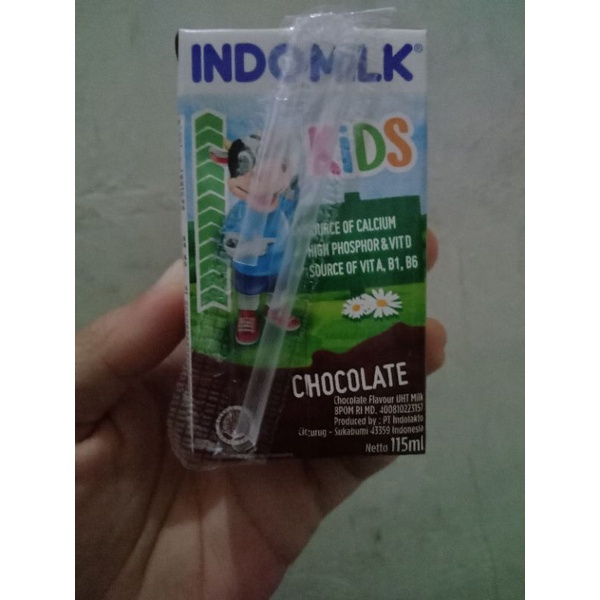 

SUSU KOTAK UHT INDOMILK RASA COKELAT