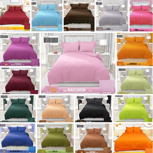 ❤ IJN ❤ Sprei California Polos Emboss Queen 160x200