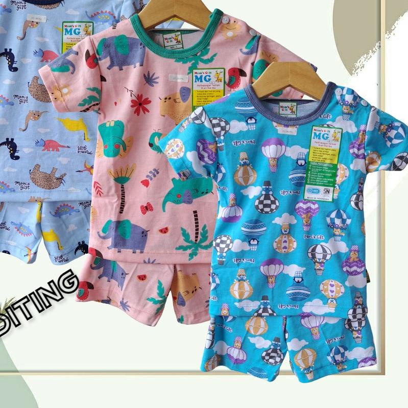 ℮ 3 STEL STELAN ANAK BAJU PENDEK MOMS GIFT ➬