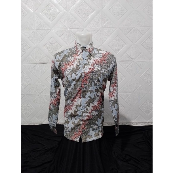 COD//KEMEJA BATIK//KEMEJA BATIK LENGAN PANJANG//KEMEJA BATIK COUPLE MARON//TERLARIS