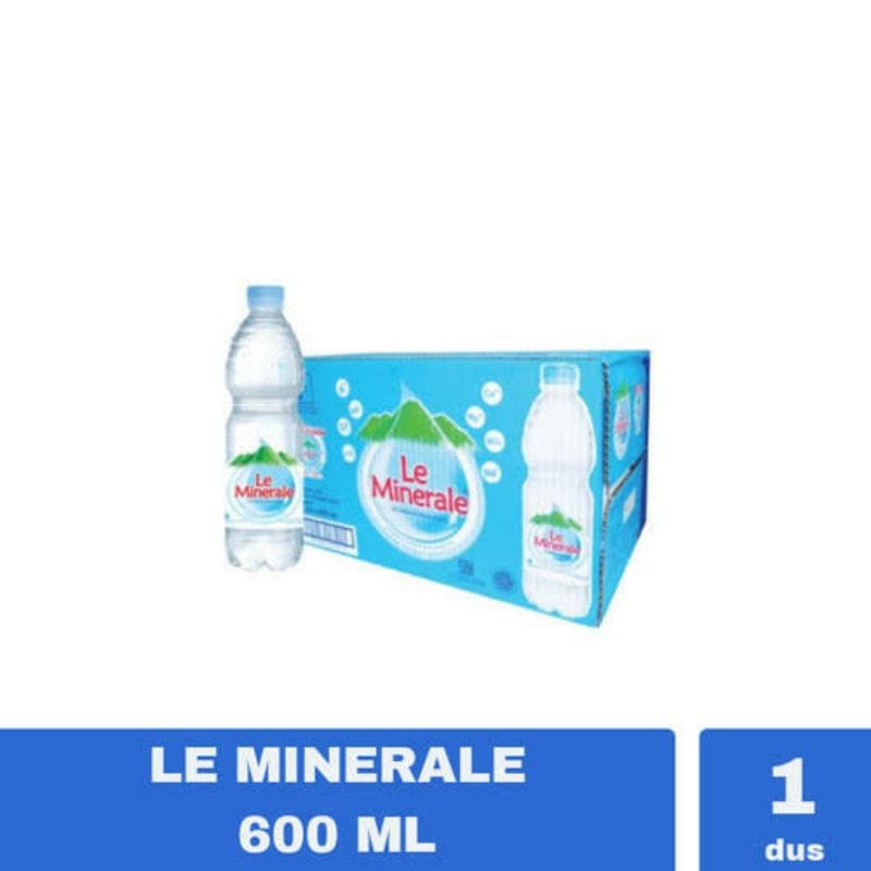 1 KARTON  LE MINERALE 600 ML