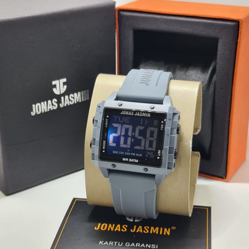 Jam Tangan Wanita Jonas Jasmin 5310 Digital Karet Original
