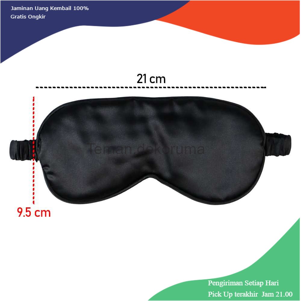 TD - TRV GUCKA Sleeping Mask Blindfold Eye Patch Penutup Mata 20cm - GCK20