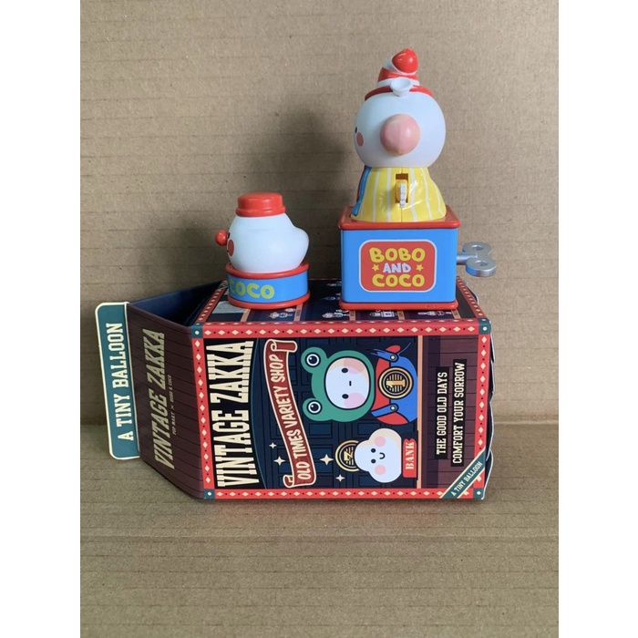 Secret Pop Mart Bobo Coco Vintage Zakka Clown