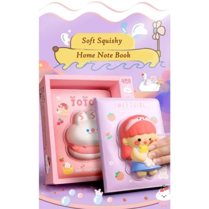 

Best Seller Buku Diary Anak Squishy 3D Cute