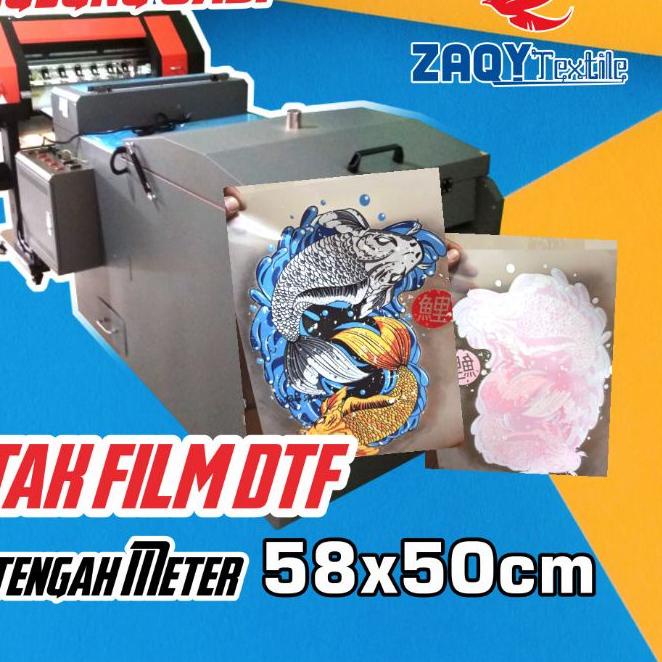 ♢ Print DTF 1/2 Meter siap press.. best seller ☆