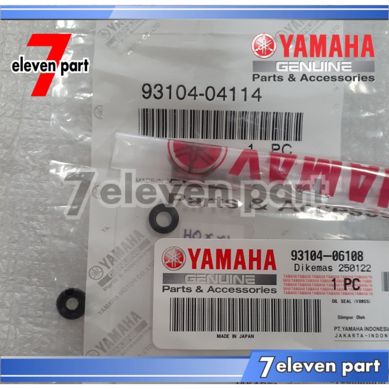 SEAL SIL KECIL SET POMPA OLI SAMPING F1ZR FIZR F1Z FIZ FORCE 1 F1 ALFA V80 ORIGINAL YAMAHA