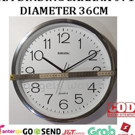 ♔ Jam Dinding Besar Sakana 071 ➦