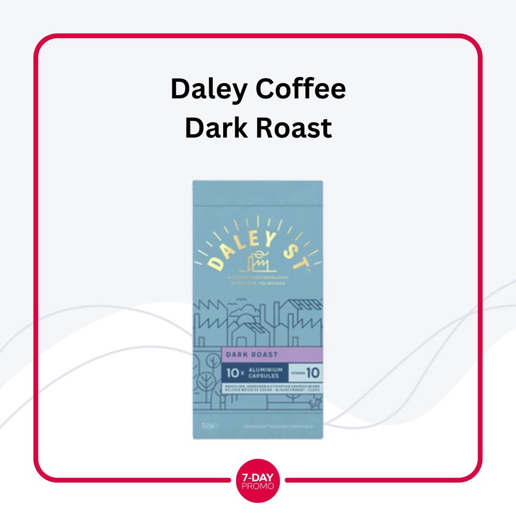 Daley St – Coffee – Nespresso Compatible 10 Capsules