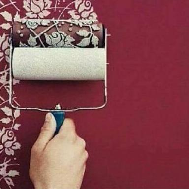 ➩ ROLL CAT DINDING KARAKTER ( 1 SET LENGKAP ) GAGANG + MOTIF (Free packing kerdus) ✼