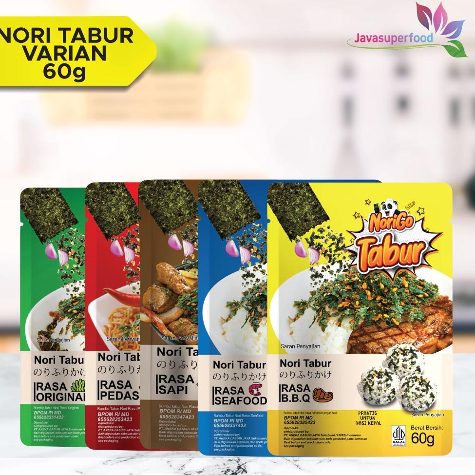 

4.4 MALL Nori Tabur Rumput Laut Panggang 60g