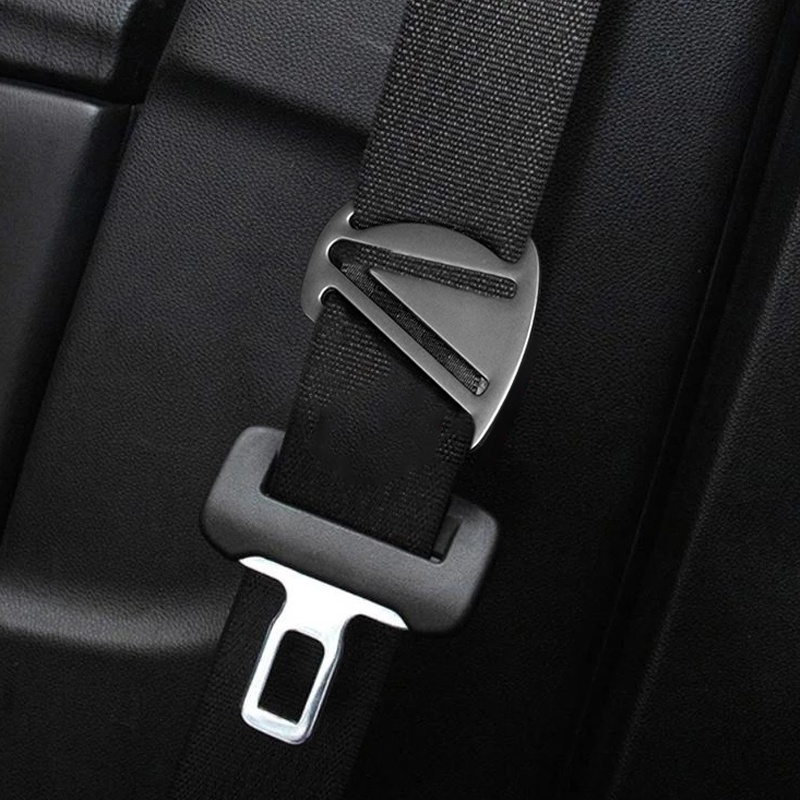 Anak Seat Belt Adjuster Zinc Alloy Child Safety Belt Limiter Sabuk Pengaman Penyesuaian Stopper Anak Tali Leher Metal Posisier Universal Sabuk Pengaman Mobil Klip Penahan