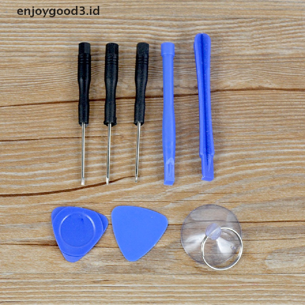 【 Rready Stock 】 8pcs / set Universal Mobile Phone Repair Tool Set Mobile Touch Display Screen Tools Kits （ ID ）