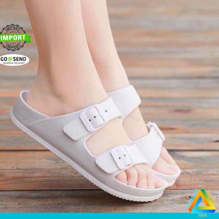 HARGA GROSIR Sandal Wanita 2 Strap Birken Korea Style Balance B 2022 