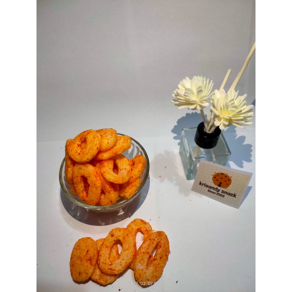 

Keripik Ring Pedas 500gr