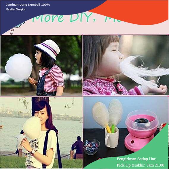 TD - GLS Fresh Delicious Mesin Arum Manis Permen Kapas Cotton Candy Maker - JK-MO6