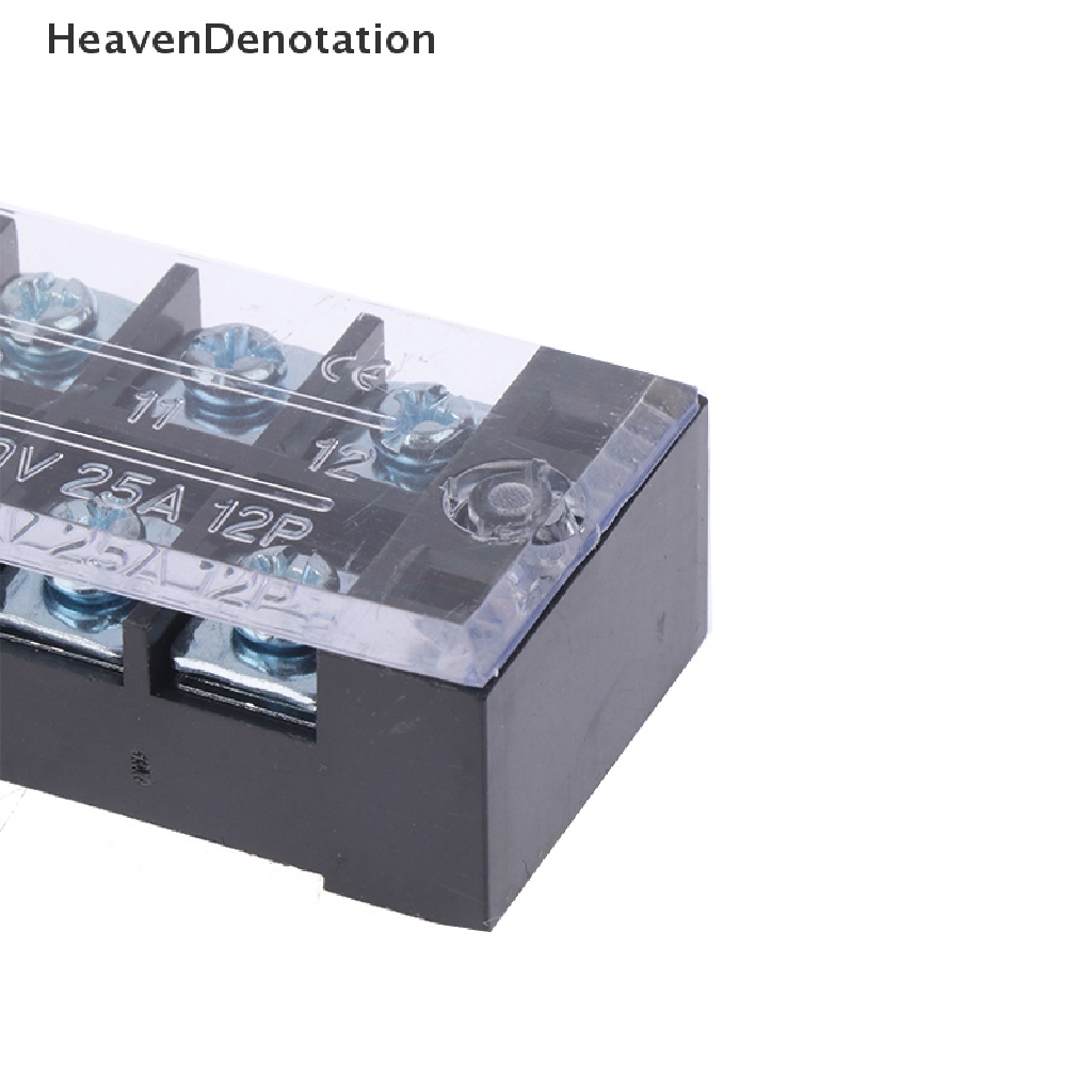 [HeavenDenotation] Blok Terminal Sekrup Strip Baris Ganda Papan Kabel Tetap wire connector TB1503 HDV