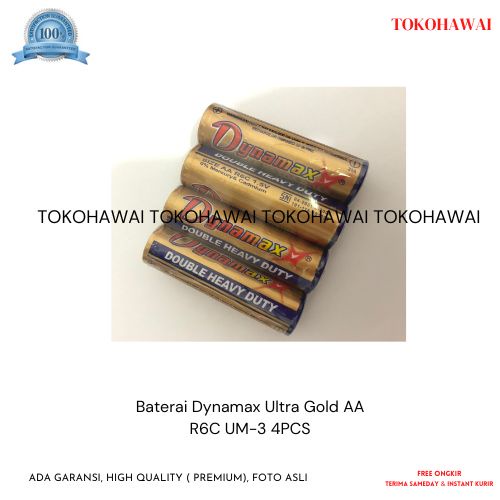 Baterai Dynamax Ultra Gold AA R6C UM-3 4PCS