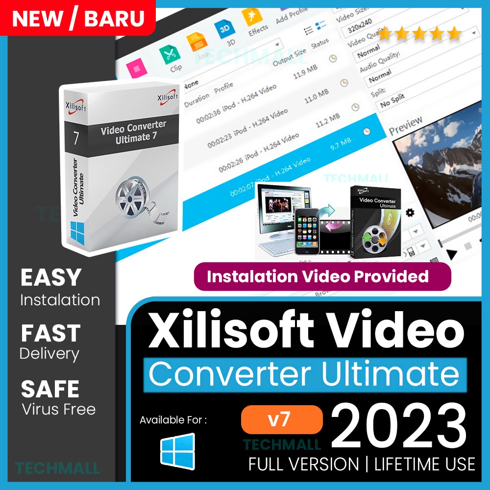 

NS Xilisoft Video Converter Ultimate Pro 2020 | Full Version (Serial Key) | Convert Any format