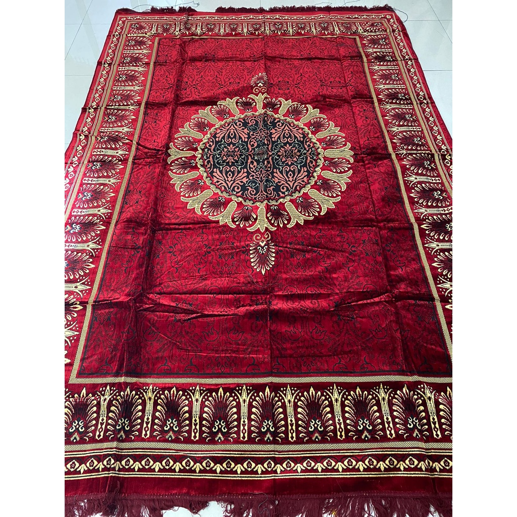 Karpet Carpet Permadani Hambal Alas Lantai Lipat Beludru Turkey Turki Jumbo 200 cm x 300 cm