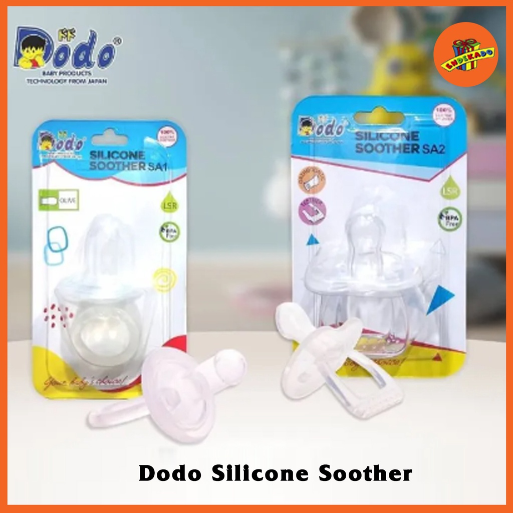 DODO Silicone Soother SA1 SA2 - Empeng Bulat