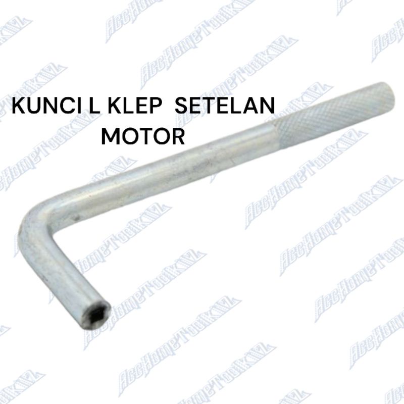 Kunci L Setelan-Stelan Klep Untuk Semua Motor All Bebek Matic Motor Sport Honda/Yamaha/Suzuki Bebek/Matic/Sport