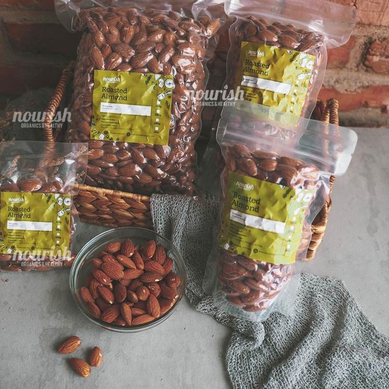 

♢ Almond Panggang Original (Roasted Almond Plain) 1kg ●