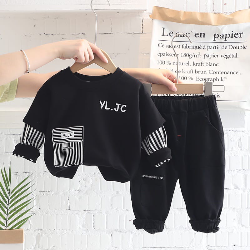 Fashion Baby Dan Anak Stelan Set /Pakaian Anak Laki-Laki By Lidyamomnbaby