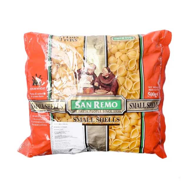 

SANREMO PASTA SMALL SHELL #28 500GR