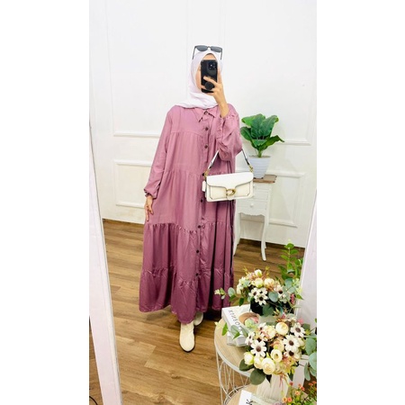 Gamis savana polos /gamis polos twill / gamis jumbo