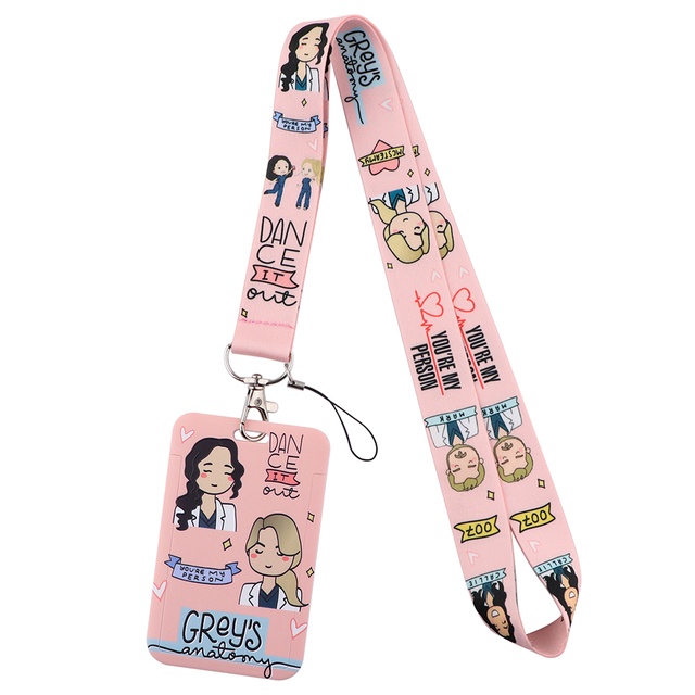 

Lanyard ID Card / Name Tag Holder / ID Card Holder/ Gantungan Kartu Nama / Tali ID card Kedokteran / Medical / Medicine / Doctor / Dokter / Greys Anatomy II