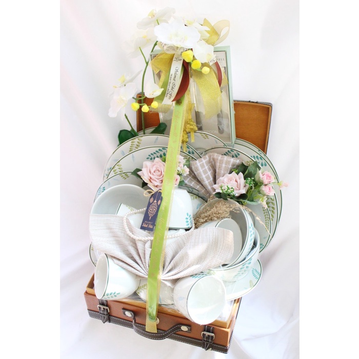 

Parsel Parcel Lebaran Porcelain Mewah Ramadan Natal Terbaik - 49