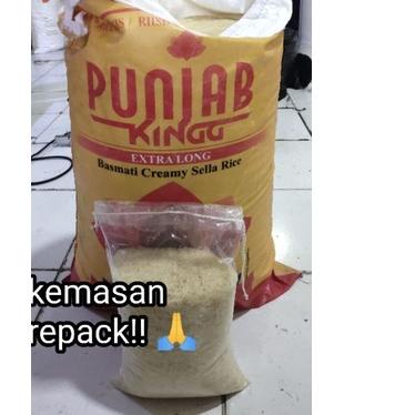 

☑ Beras basmati punjab kingg 5kg kemasan Repack!! ➣