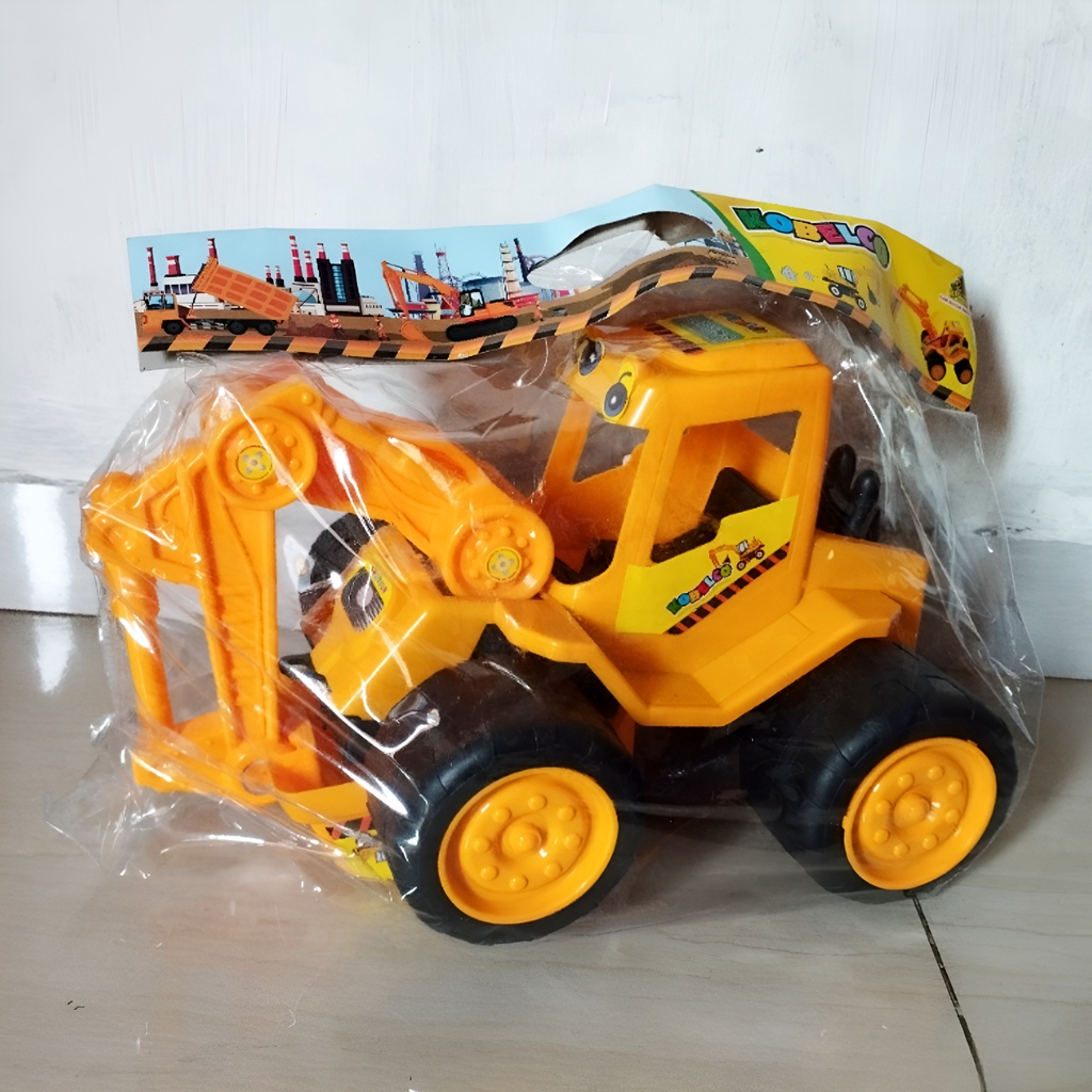 Mainan Anak Mobil Mobilan Truck Kontruksi Beko Besar