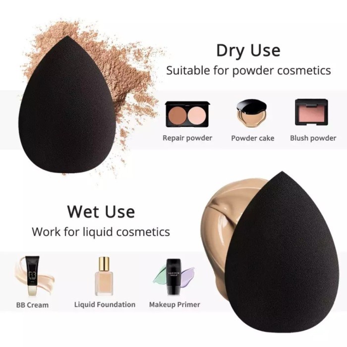 Sponge Puff Egg Drop Contouring Spon Makeup Beauty Blender